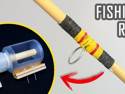 How To Make a Fishing Rod and Reel at Home | DIY Fishing | Fishing Hacks