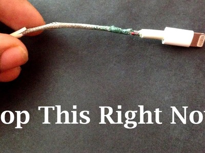 How to Stop Your iPhone Charger from Breaking | LifeHacker | DIY | Apple