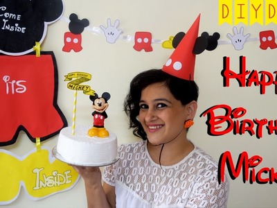 Mickey Mouse Birthday Party | Fun DIY Ideas