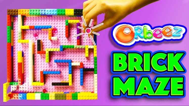 Orbeez DIY Brick Maze! | Official Orbeez