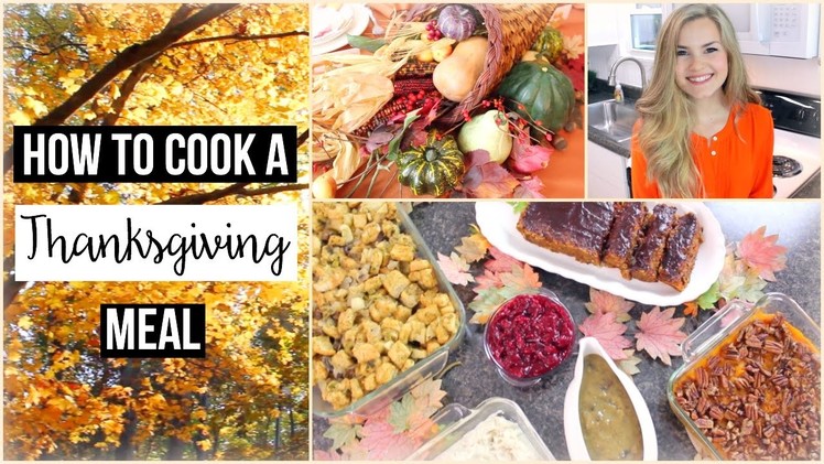 Thanksgiving Special: Cook a 6 Course Vegan Thanksgiving (+ Lunch Recipe & DIY Tablescape)