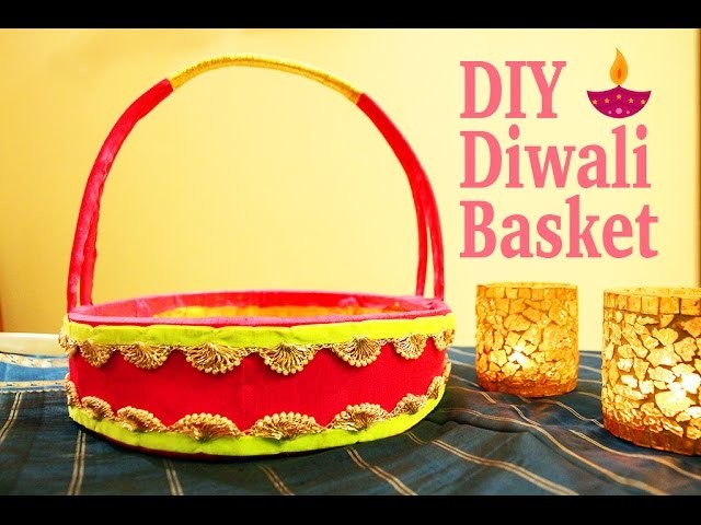 DIY Diwali Basket | Diwali Hamper | Festive basket Decoration | Gift Basket