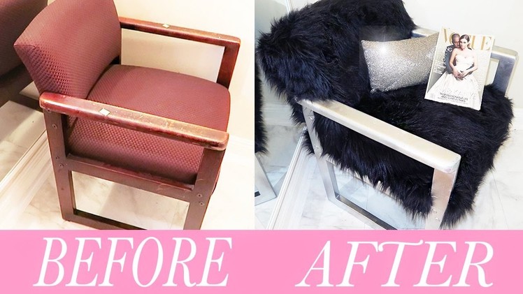 DIY FUR CHAIR!