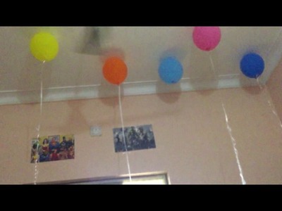 DIY helium balloons