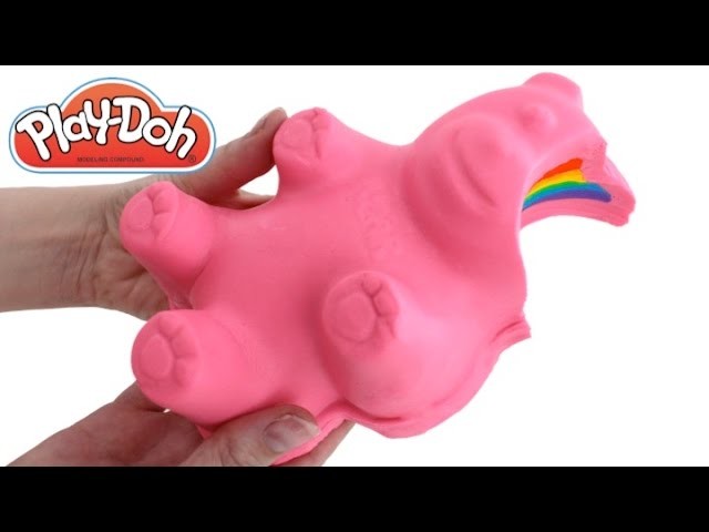 DIY How to Make a Giant Play Doh Gummy Bear * RainbowLearning