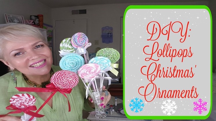 DIY: Lollipops Christmas'  Ornaments
