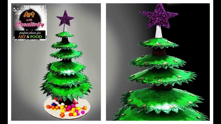 DIY Mini Christmas Tree | Cute And little | Art with Creativity