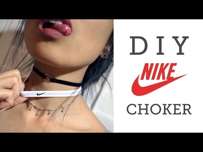 DIY Nike Choker