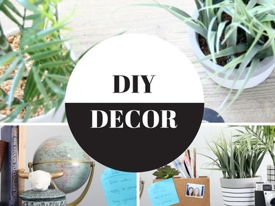 DIY Room Decor - Minimalist Plants * Urban + Anthropology Inspired!