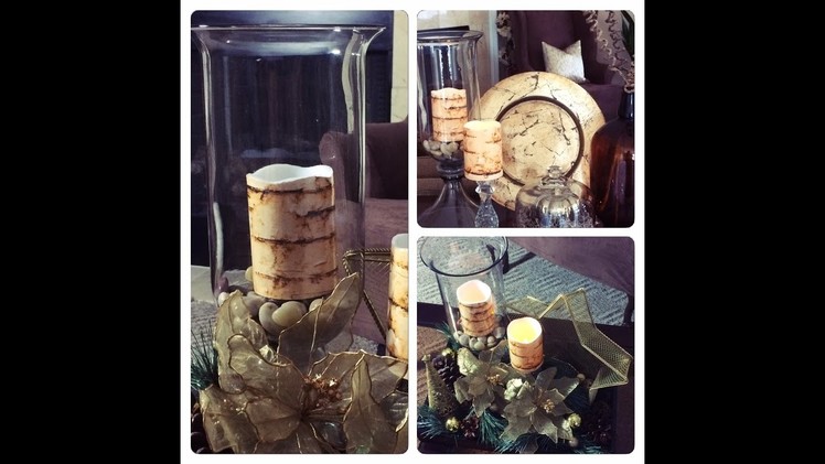 Dollar Tree DIY Birch Bark Candles.Pottery Barn Inspired