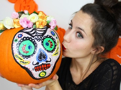 Halloween Chitchat & Pumpkin Sugar Skull DIY