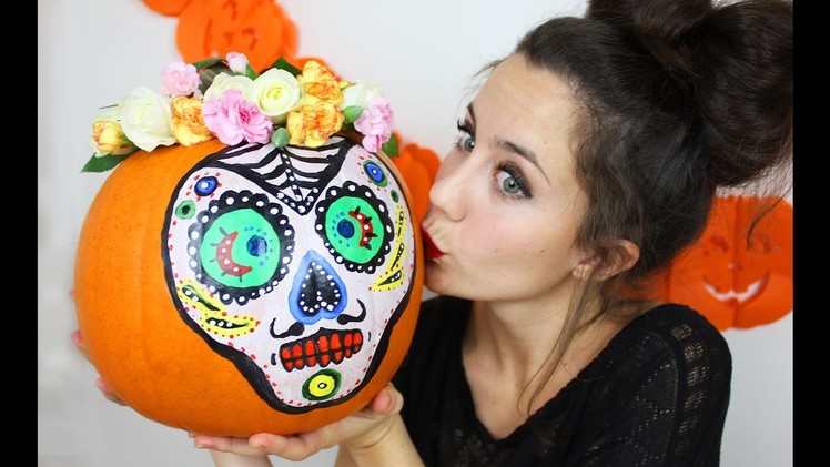 Halloween Chitchat & Pumpkin Sugar Skull DIY