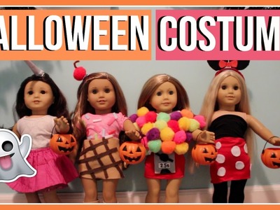 HALLOWEEN COSTUMES | What My American Girl Dolls Wore for Halloween! 2016 | DIY Halloween Costumes