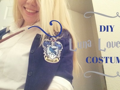 Halloween DIY   Luna Lovegood Costume   CHEAP HARRY POTTER GEAR Ravenclaw