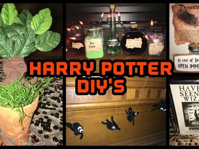 Harry Potter Halloween Inspired DIY's
