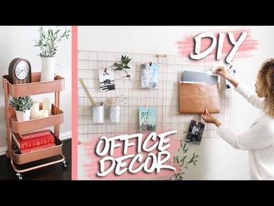 Home Office Makeover + DIY Decor | RAVEN ELYSE