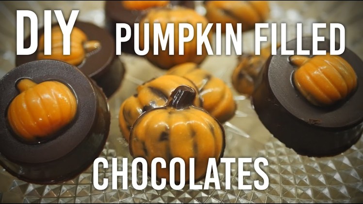 How to Make Pumpkin-filled Chocolates : DIY