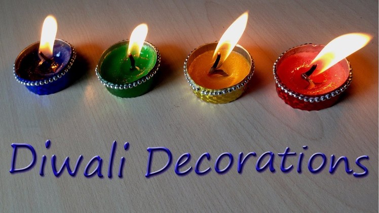 Tea Lights | DIY Diwali Decorations | Last Minute Life Hack | Christmas Lights