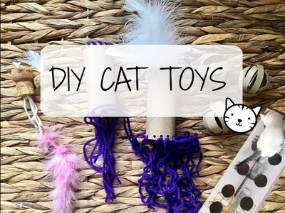 4 DIY Cat Toys | Nikki Stixx