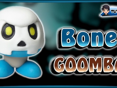 Bone Goomba (Mario Bros) - Polymer Clay TUTORIAL (Fimo)