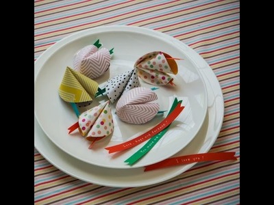 Canvas Project: Paper Fortune Cookies