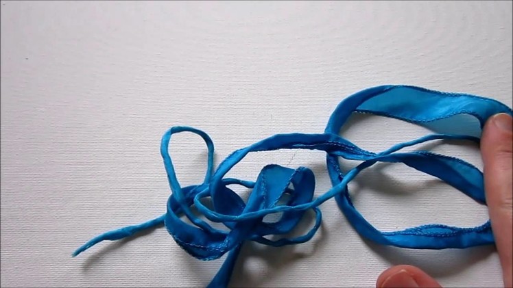 ECT TV Episode 66:  Silk Ribbon Bracelet with Focal Bead