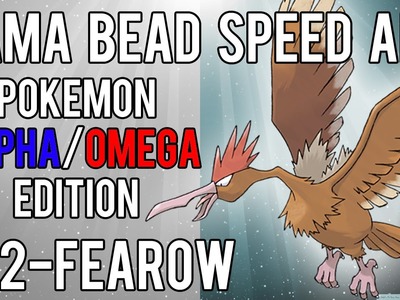 Hama Bead Speed Art | Pokemon | Alpha.Omega | Timelapse | 022 - Fearow