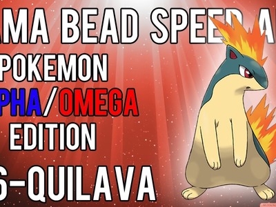 Hama Bead Speed Art | Pokemon | Alpha.Omega | Timelapse | 156 - Quilava