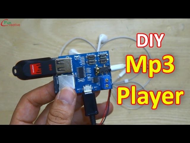 How to make Mp3 Player at home | DIY Mp3 Player