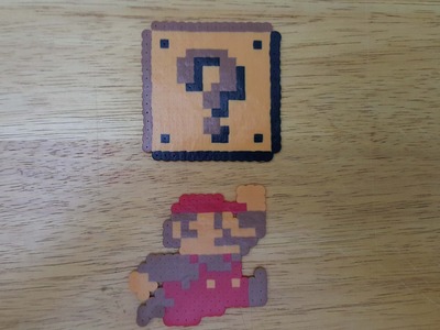 Mario - Super Mario Bros (Perler Bead - Time Lapse)