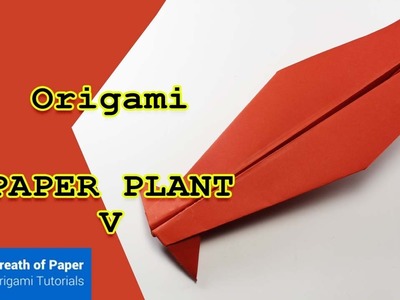 Origami Paper Plane V