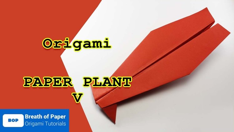 Origami Paper Plane V