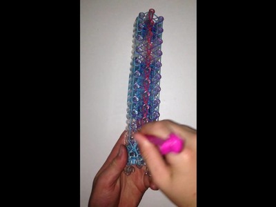 X-link Rainbow Loom Bracelet Tutorial 1080P