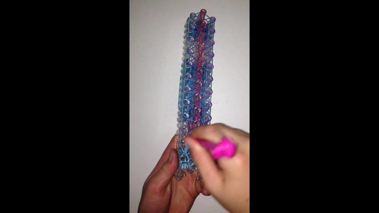 X-link Rainbow Loom Bracelet Tutorial 1080P