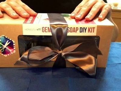 ASMR DIY Gemstone Soap Making Kit Tutorial (Tapping + Whispering)