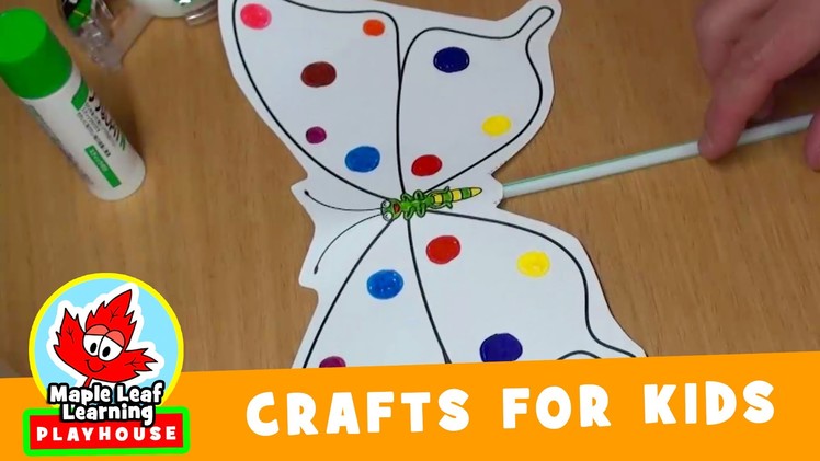 Butterfly Craft for Kids | Maple Leaf Learning Playhouse