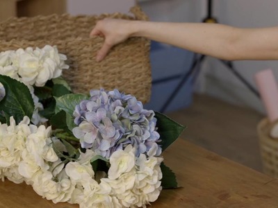 Craft Corner: A faux flower basket display