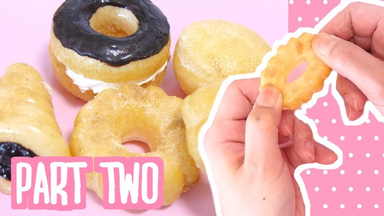 DIY Donuts squishy with Urethane Foam tutorial | part 2
