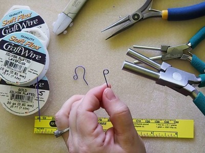 DIY Episode 7: How to make Ear Wires using Soft Flex® Craft Wire and Wubbers Pliers