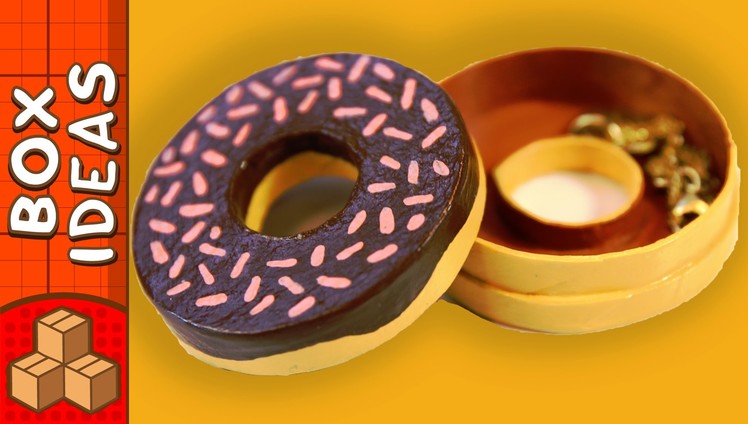 DIY Miniature Doughnut Gift Box | Craft Ideas For Kids on BoxYourself