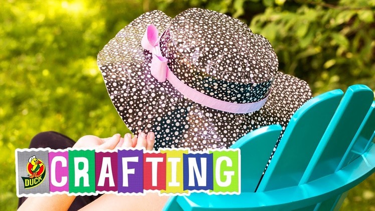 How to Craft a Duck Tape® Sun Hat