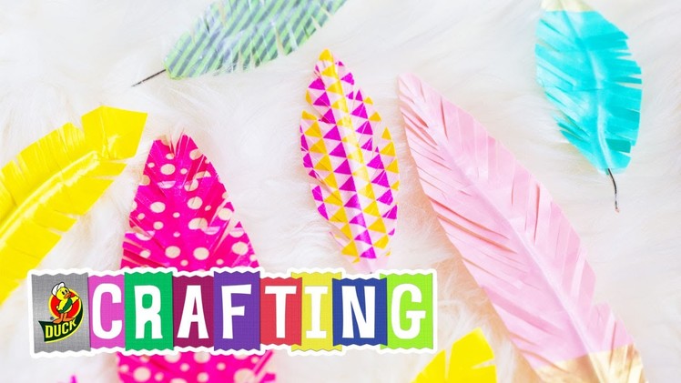How to Craft a Duck Washi® Tape Feather