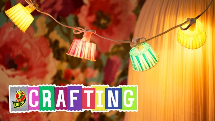 How to Craft Duck Tape® Paper Cup Lights