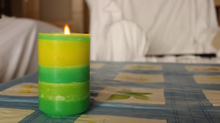 How to Make a Cool DIY Candle