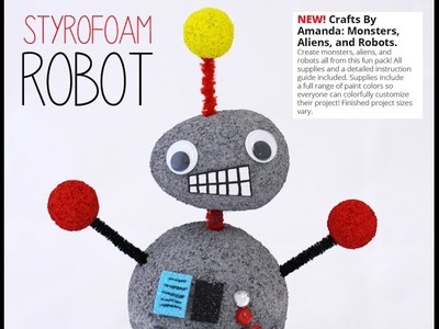 How to Make a Robot (Kid's Craft Tutorial)