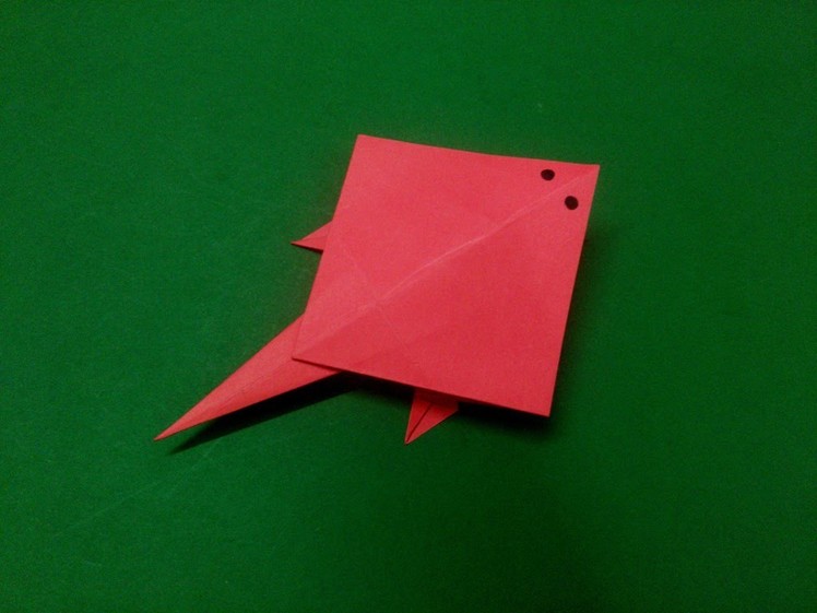 How to make origami paper fish (stingray) - 5 | Origami. Paper Folding Craft, Videos & Tutorials.