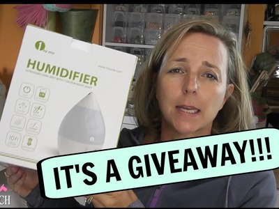 Humidifier Diffuser Giveaway!  Craft Klatch