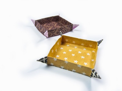 Origami Box Instructions - DIY