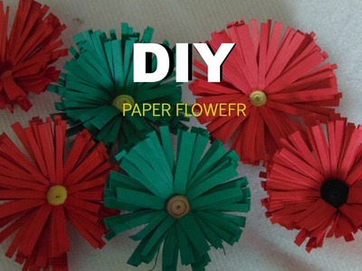PAPER CRAFT: How To Make Paper Flower Daisy-Easy & Simple DIY In 5 min