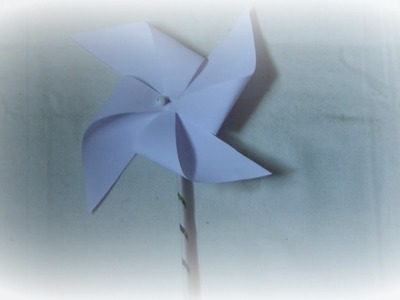 PAPER CRAFT: How To Make Paper Pinwheel.Windmill-Easy & Simple DIY